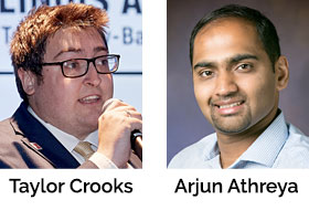 Taylor Crooks and Arjun Athreya