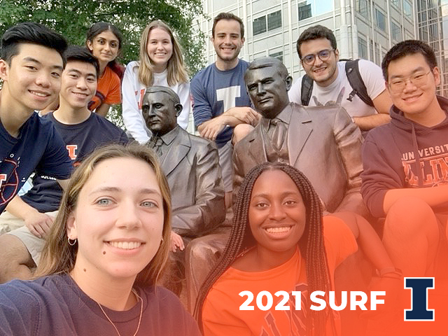 Illinois SURF students at Mayo Clinic